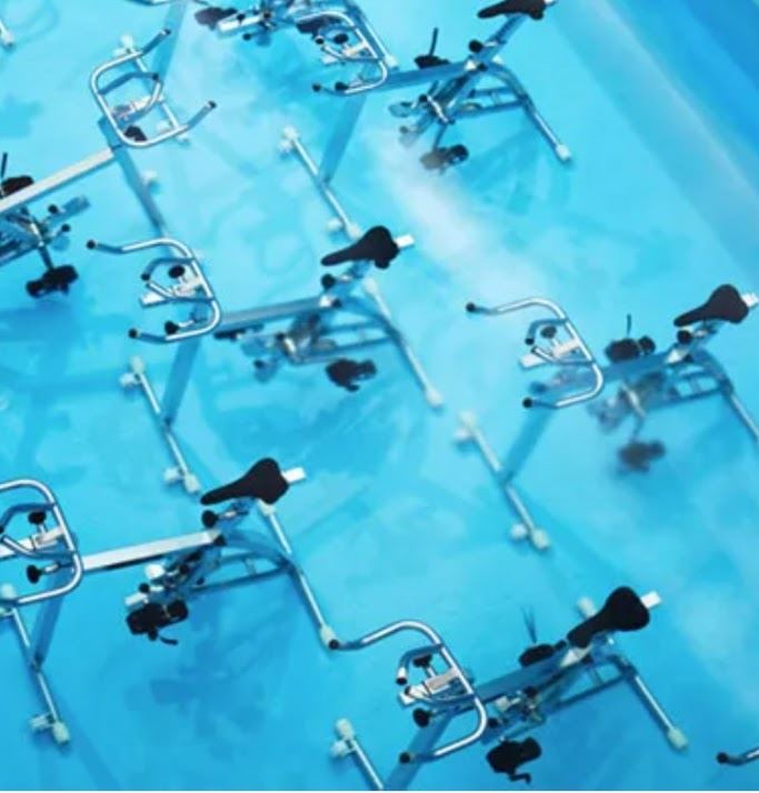 aquaspinning bicicletas